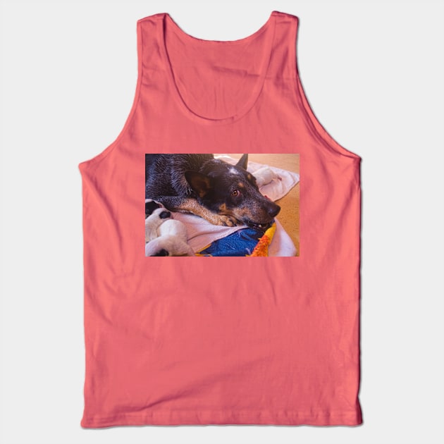 lla hello there Tank Top by pcfyi